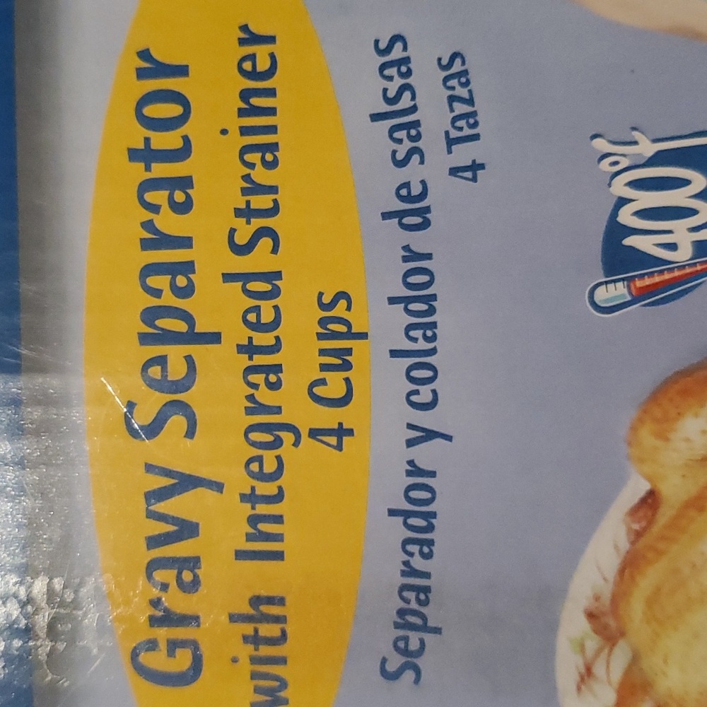 Trudeau Gravy Separator with integrated strainer 4 Cups - BRAND NEW - Picture 6 of 8